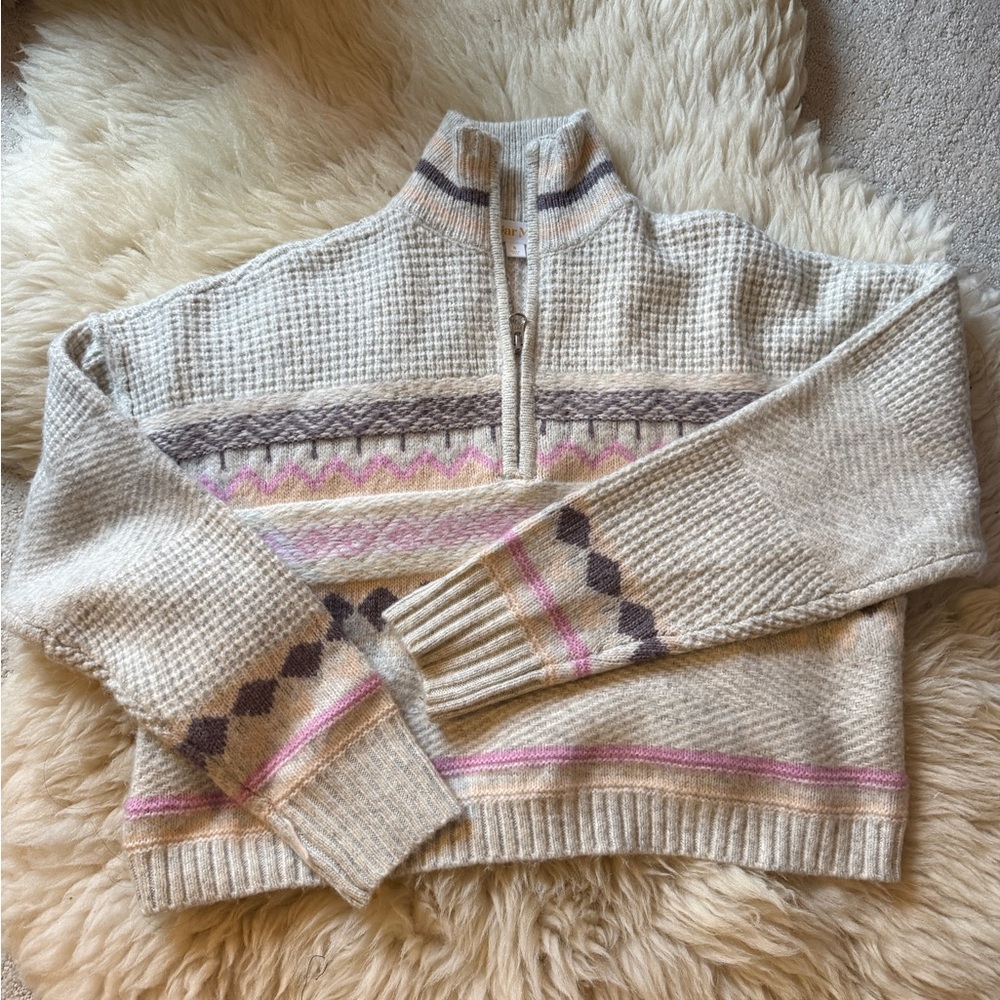Cozy Knit Half-Zip Sweater